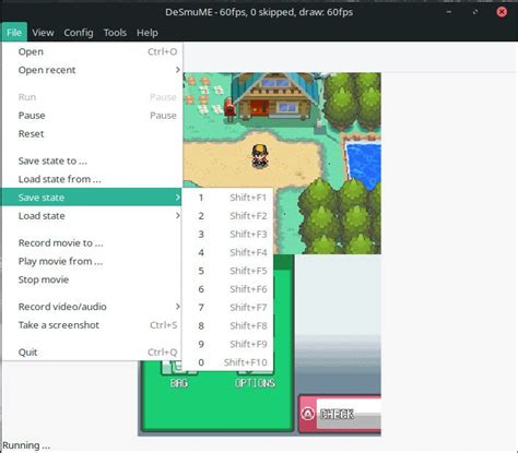 desmume save error|Cant save using in game saving or save states or save state.